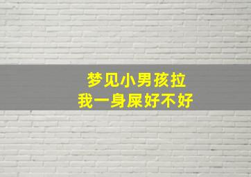 梦见小男孩拉我一身屎好不好