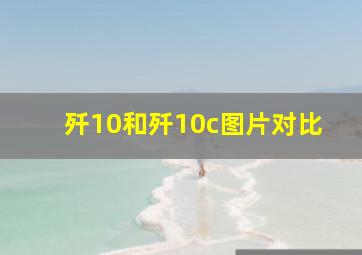 歼10和歼10c图片对比