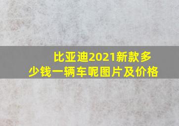 比亚迪2021新款多少钱一辆车呢图片及价格