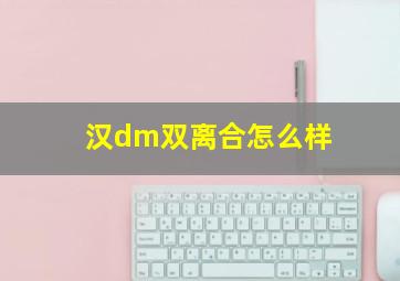 汉dm双离合怎么样