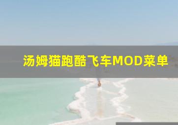 汤姆猫跑酷飞车MOD菜单