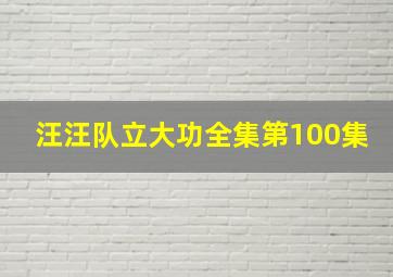 汪汪队立大功全集第100集