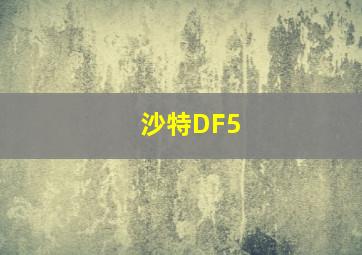 沙特DF5