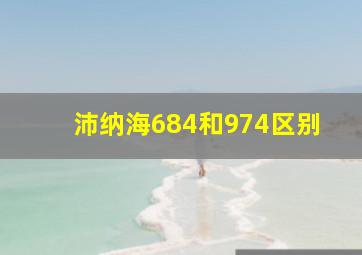 沛纳海684和974区别