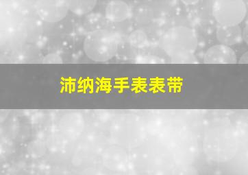 沛纳海手表表带