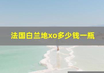 法国白兰地xo多少钱一瓶