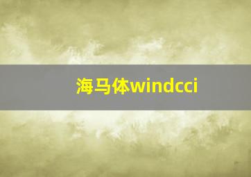 海马体windcci