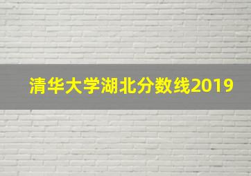 清华大学湖北分数线2019