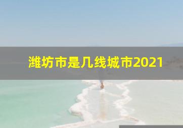 潍坊市是几线城市2021