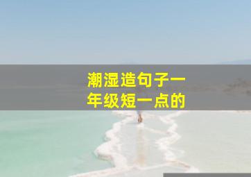 潮湿造句子一年级短一点的