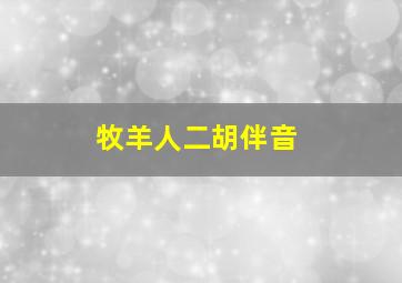 牧羊人二胡伴音