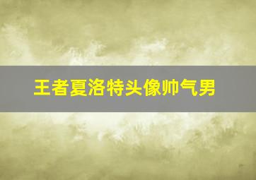 王者夏洛特头像帅气男