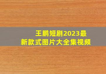 王鹏短剧2023最新款式图片大全集视频