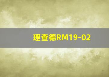 理查德RM19-02