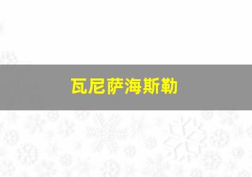 瓦尼萨海斯勒