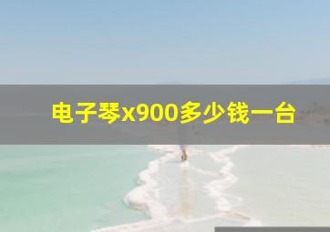 电子琴x900多少钱一台