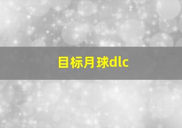 目标月球dlc