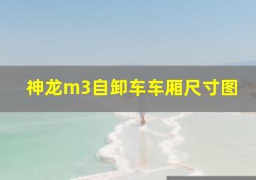 神龙m3自卸车车厢尺寸图