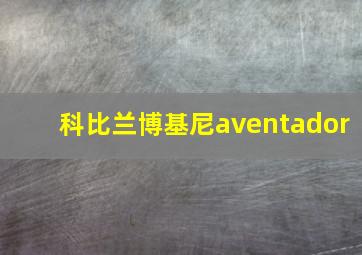 科比兰博基尼aventador