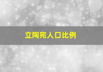 立陶宛人口比例