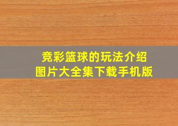 竞彩篮球的玩法介绍图片大全集下载手机版