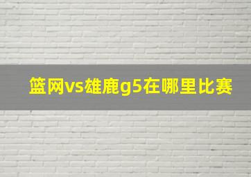 篮网vs雄鹿g5在哪里比赛