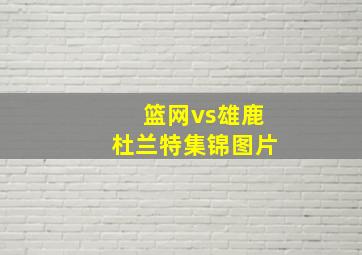 篮网vs雄鹿杜兰特集锦图片