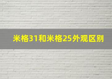 米格31和米格25外观区别