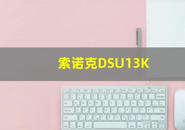 索诺克DSU13K