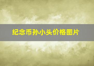 纪念币孙小头价格图片