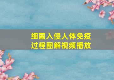 细菌入侵人体免疫过程图解视频播放