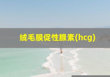 绒毛膜促性腺素(hcg)