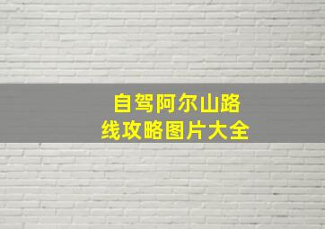 自驾阿尔山路线攻略图片大全