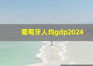 葡萄牙人均gdp2024