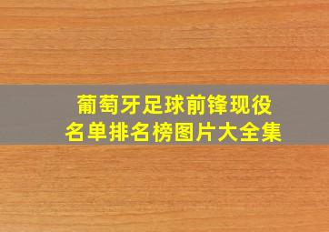 葡萄牙足球前锋现役名单排名榜图片大全集