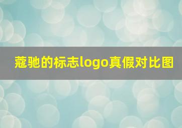 蔻驰的标志logo真假对比图