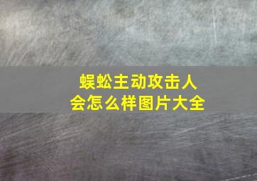 蜈蚣主动攻击人会怎么样图片大全