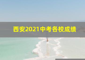 西安2021中考各校成绩