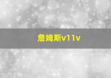 詹姆斯v11v