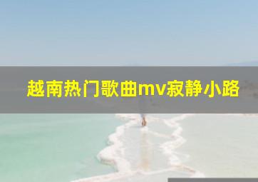 越南热门歌曲mv寂静小路