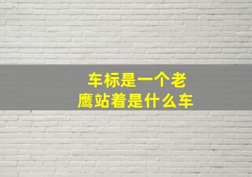 车标是一个老鹰站着是什么车