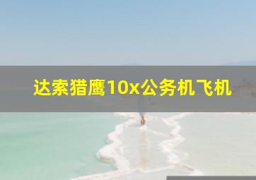 达索猎鹰10x公务机飞机