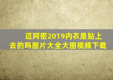 迈阿密2019内衣是贴上去的吗图片大全大图视频下载