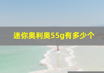 迷你奥利奥55g有多少个