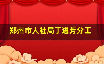 郑州市人社局丁进芳分工