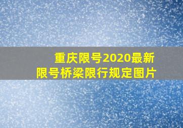 重庆限号2020最新限号桥梁限行规定图片