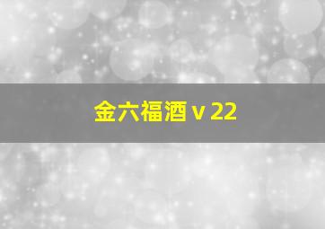 金六福酒ⅴ22