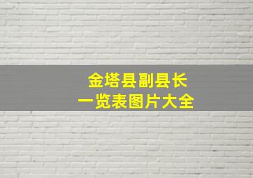 金塔县副县长一览表图片大全