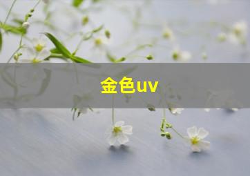 金色uv