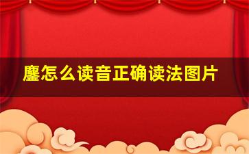 鏖怎么读音正确读法图片